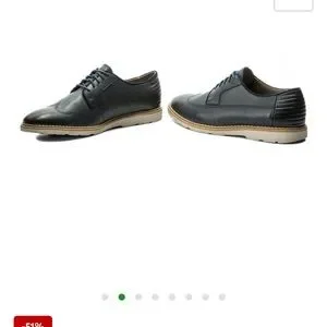 Clarks | Shoes | Clarks Gambeson Style Navy Leather Size 3 